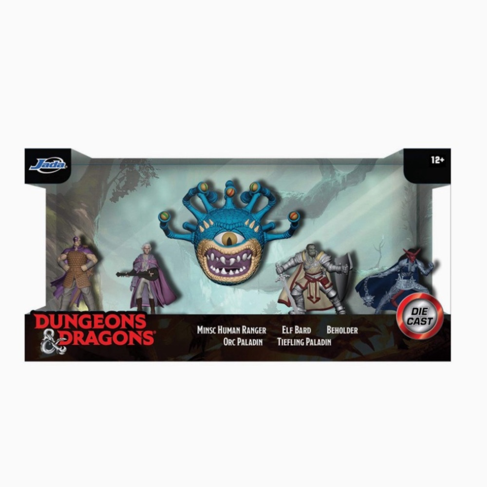 Jada Dungeons & Dragons die cast characters